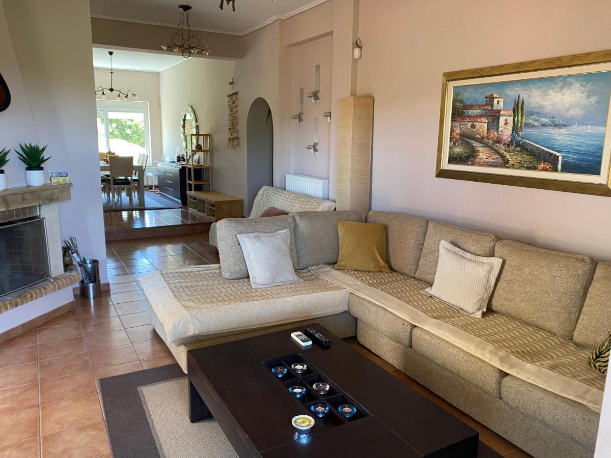 Relaxing Villa With Swimming Pool And Garden Agios Georgios  外观 照片