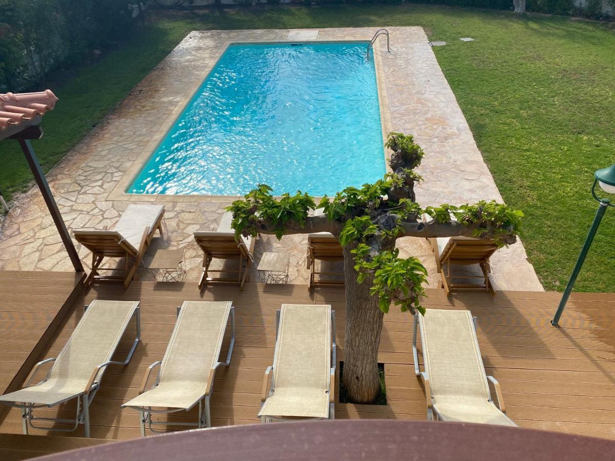Relaxing Villa With Swimming Pool And Garden Agios Georgios  外观 照片