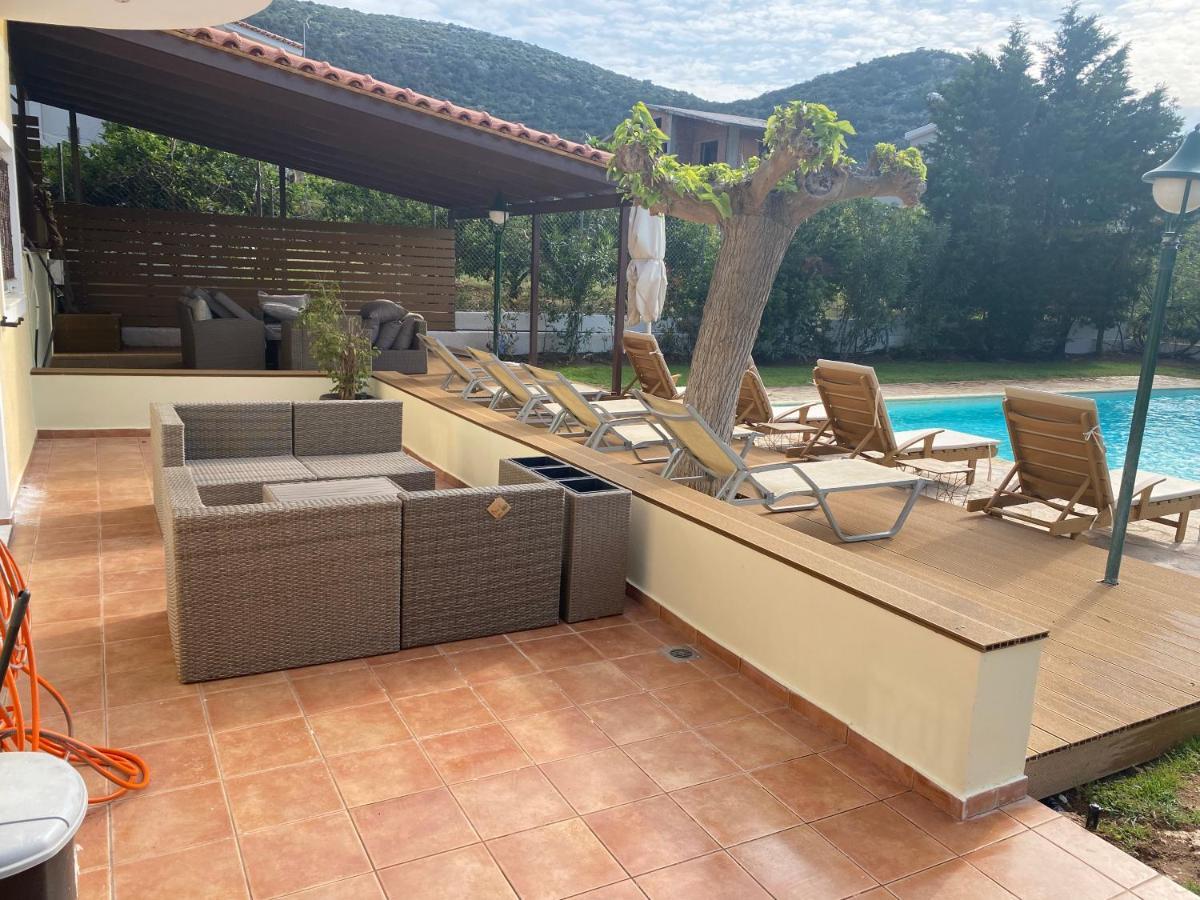 Relaxing Villa With Swimming Pool And Garden Agios Georgios  外观 照片