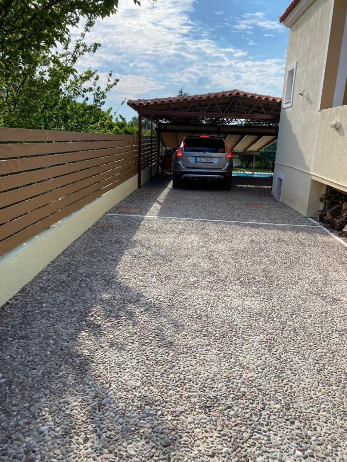 Relaxing Villa With Swimming Pool And Garden Agios Georgios  外观 照片