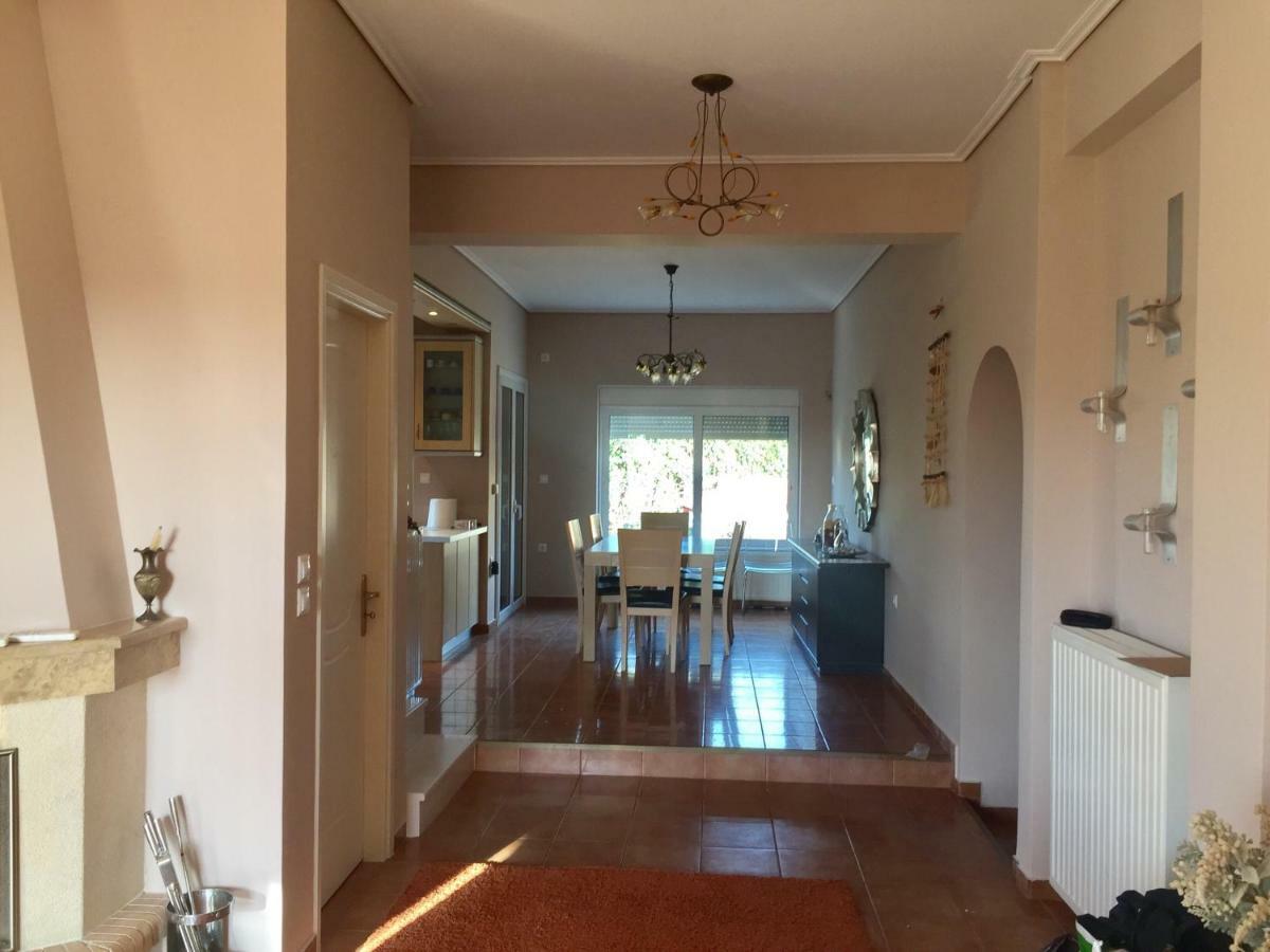 Relaxing Villa With Swimming Pool And Garden Agios Georgios  外观 照片