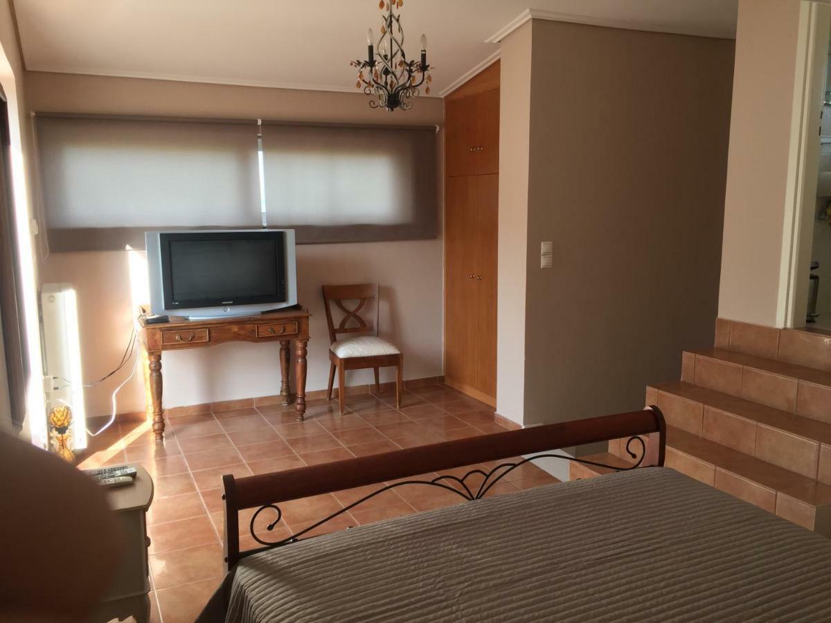 Relaxing Villa With Swimming Pool And Garden Agios Georgios  外观 照片