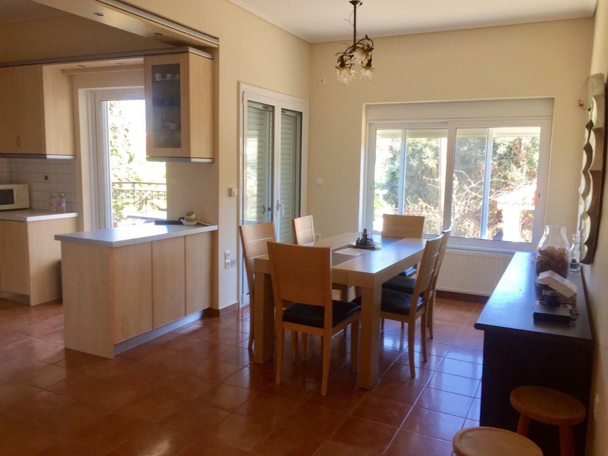 Relaxing Villa With Swimming Pool And Garden Agios Georgios  外观 照片